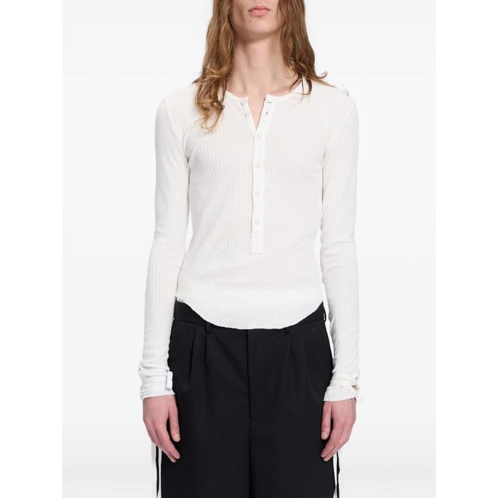 Ann Demeulemeester White T-Shirts & Vests - T-Shirts Men